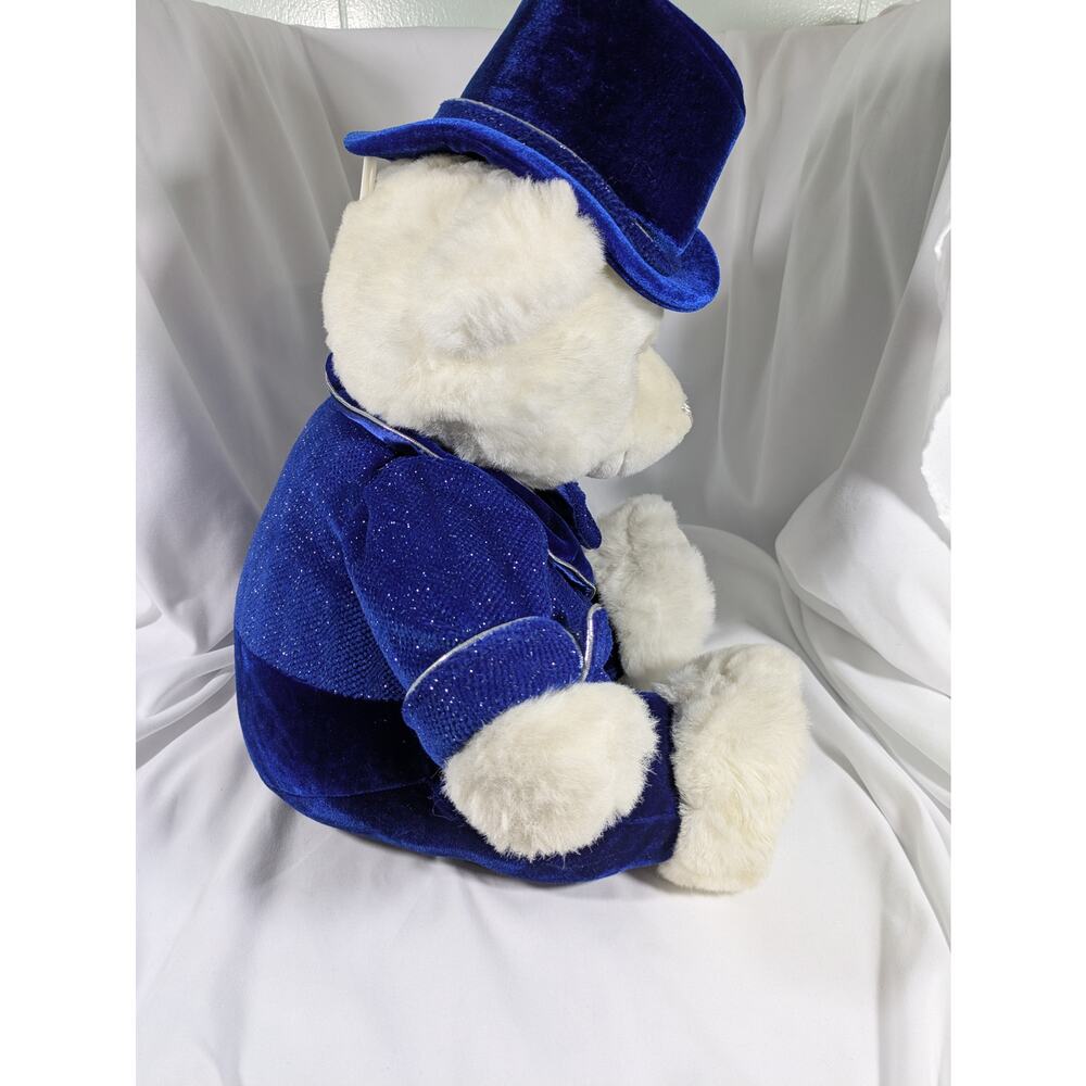 Dan Dee Snowflake Christmas Holiday Teddy Bear Stuffed Plush 20" 2006 with Tag‎ - Picture 5 of 10